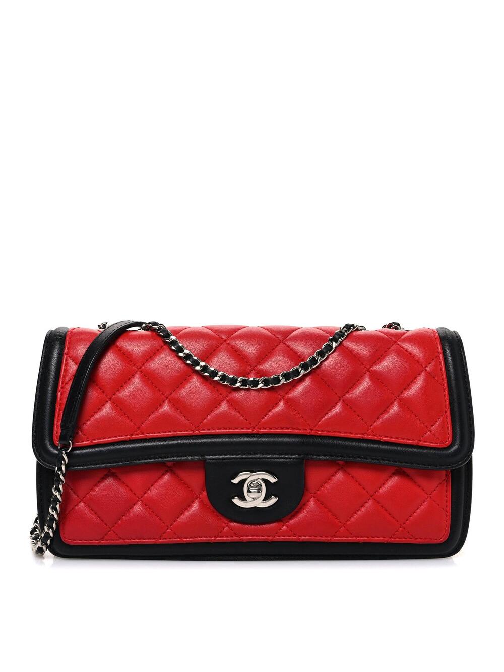 Chanel Lambskin Quilted Tri-Color Flap #344983C19B